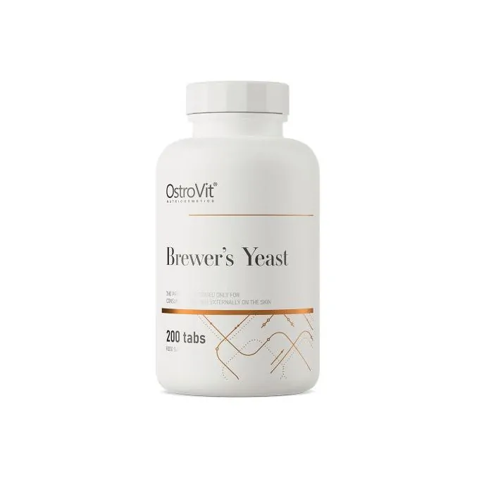 OstroVit Brewer’s Yeast Levure de Bière 200 Capsules