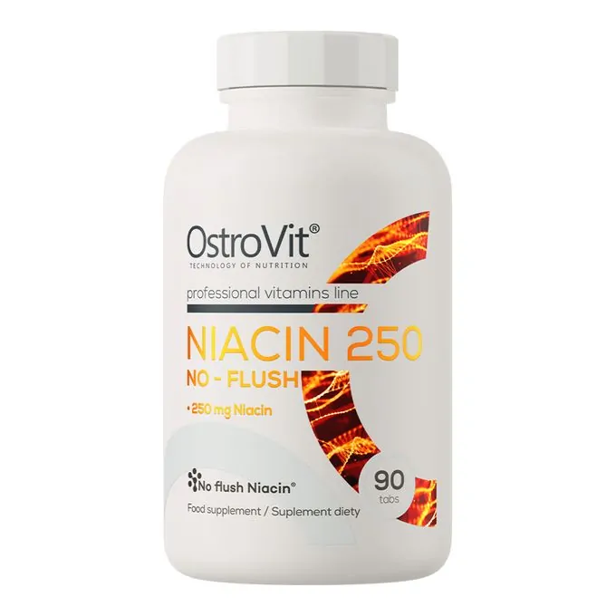 OstroVit Niacin 250 NO FLUSH Vitamine B3 90 Capsules