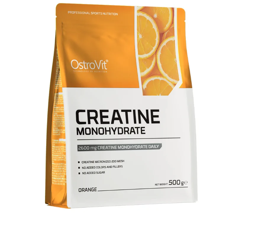 Promo ! OstroVit Creatine Monohydrate Orange 100 Servings Micronized 300 g