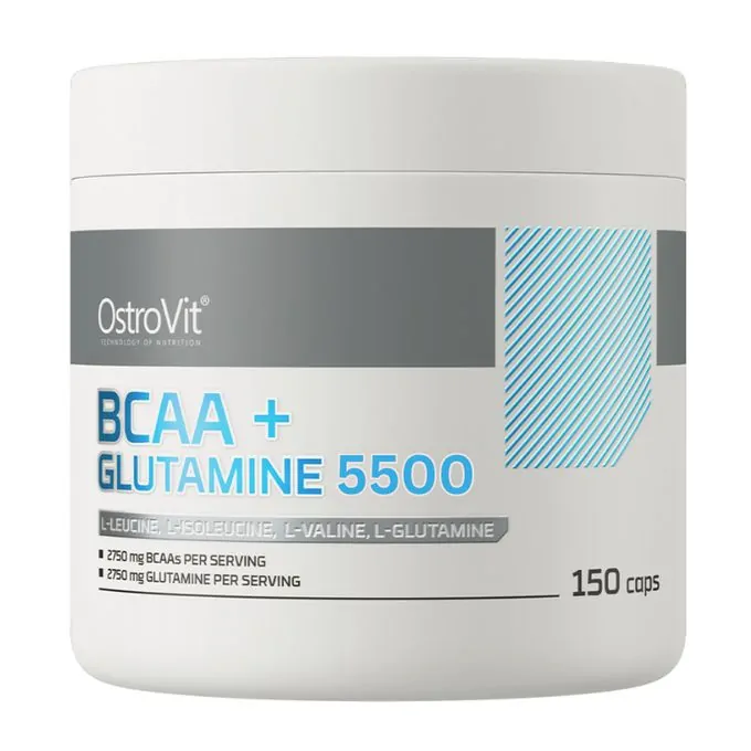 OstroVit BCAA + Glutamine 5500 mg 150 Capsules