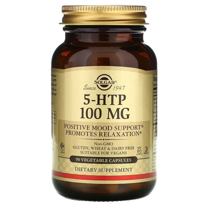 Solgar 5-HTP, 100 mg, 90 capsules végétales