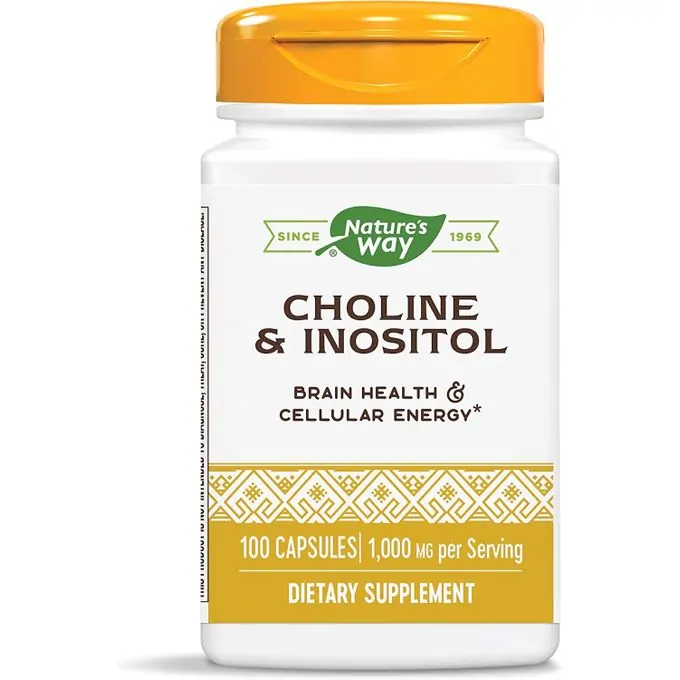 Nature’S Way Choline et inositol, 500 mg, 100 capsules