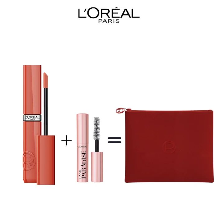 Promo ! L’oréal paris-infaillible Liquide resistance – rouge à lèvres 601 WORTH IT = Mini mascara + Trousse OFFERTES
