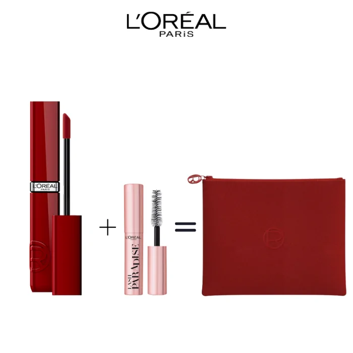 Promo ! L’oréal paris-infaillible Liquide resistance – rouge à lèvres 520 BERRY BORDEAUX = Mini mascara + Trousse OFFERTES