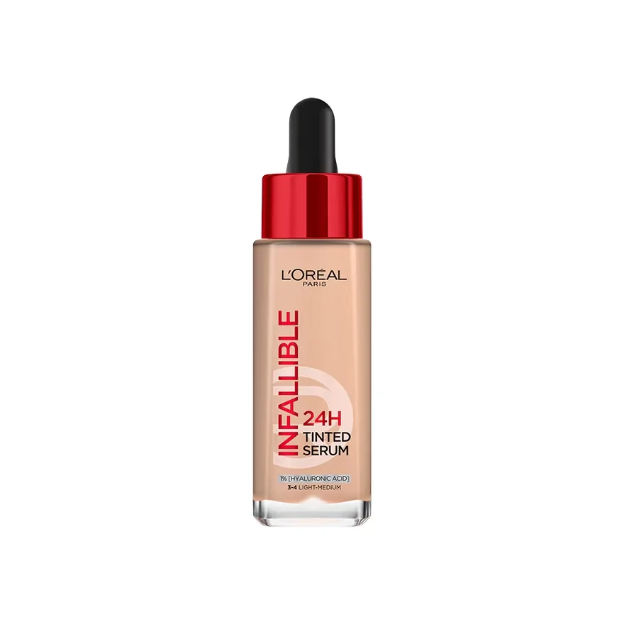 Promo ! L’oréal paris infaillible 24h serum teintee light medium 3-4 30 ml