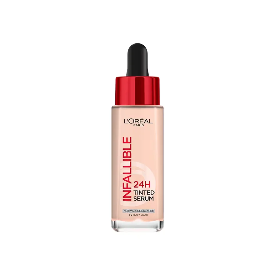 Promo ! L’oréal paris infaillible 24h serum teintee rosy light 1-2 30 ml