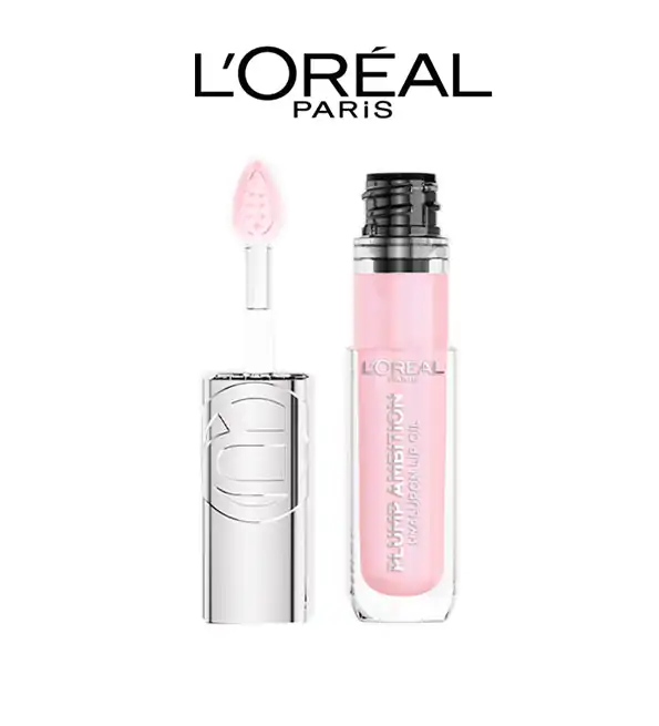 Promo ! L’Oréal Paris LIP OIL PLUMP AMBITION 101 Cristal Clear