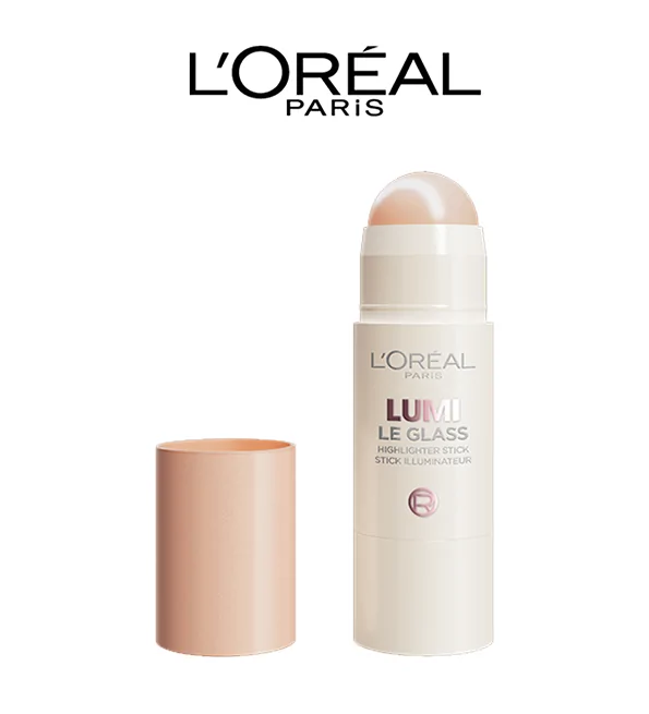 Promo ! L’oréal paris lumi le glass highlighter stick 610 pearl eclat
