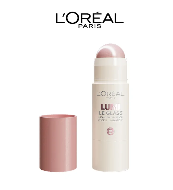 Promo ! L’oréal paris lumi le glass highlighter stick 620 pink ballet