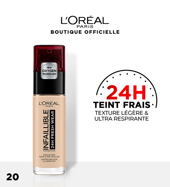 Promo ! L’oréal paris -infaillible fresh wear