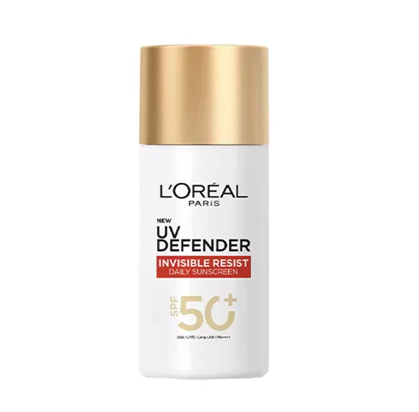 Promo ! L’Oréal Paris UV DEFENDER INVISIBLE RESISTE -ECRAN SOLAIRE SPF 50+ 50ML