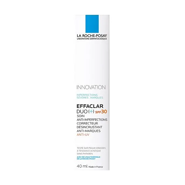 Promo ! La Roche EFFACLAR DUO (+) SPF 30 Anti-blemish treatment