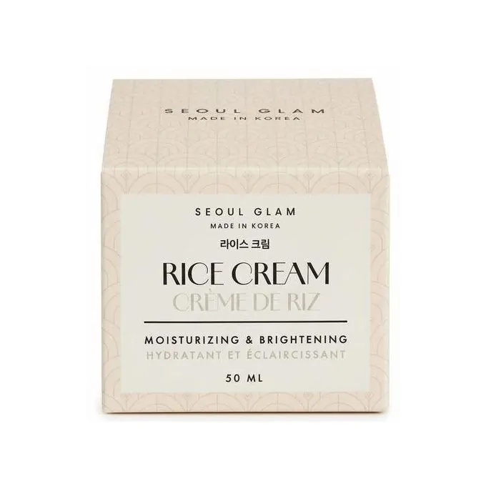 Promo ! Seoul Glam K-Beauty Rice Moisturizing Face Cream 50ml