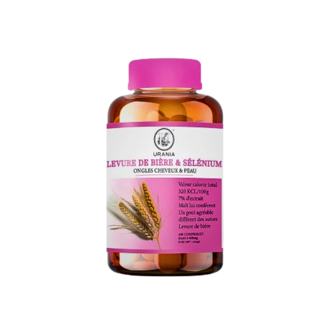 Promo ! Urania Food Supplement Brewer’s Yeast & Selenium – 400 Tablets
