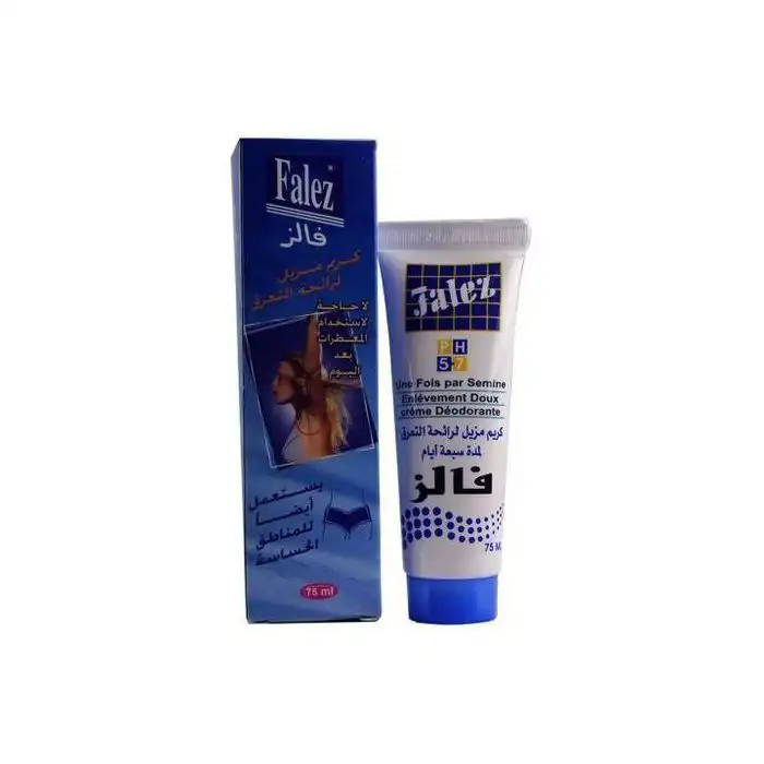 Promo ! Falez Antiperspirant Deodorant Cream, Deodorant for Sensitive Areas – pH 5.7 – Blue