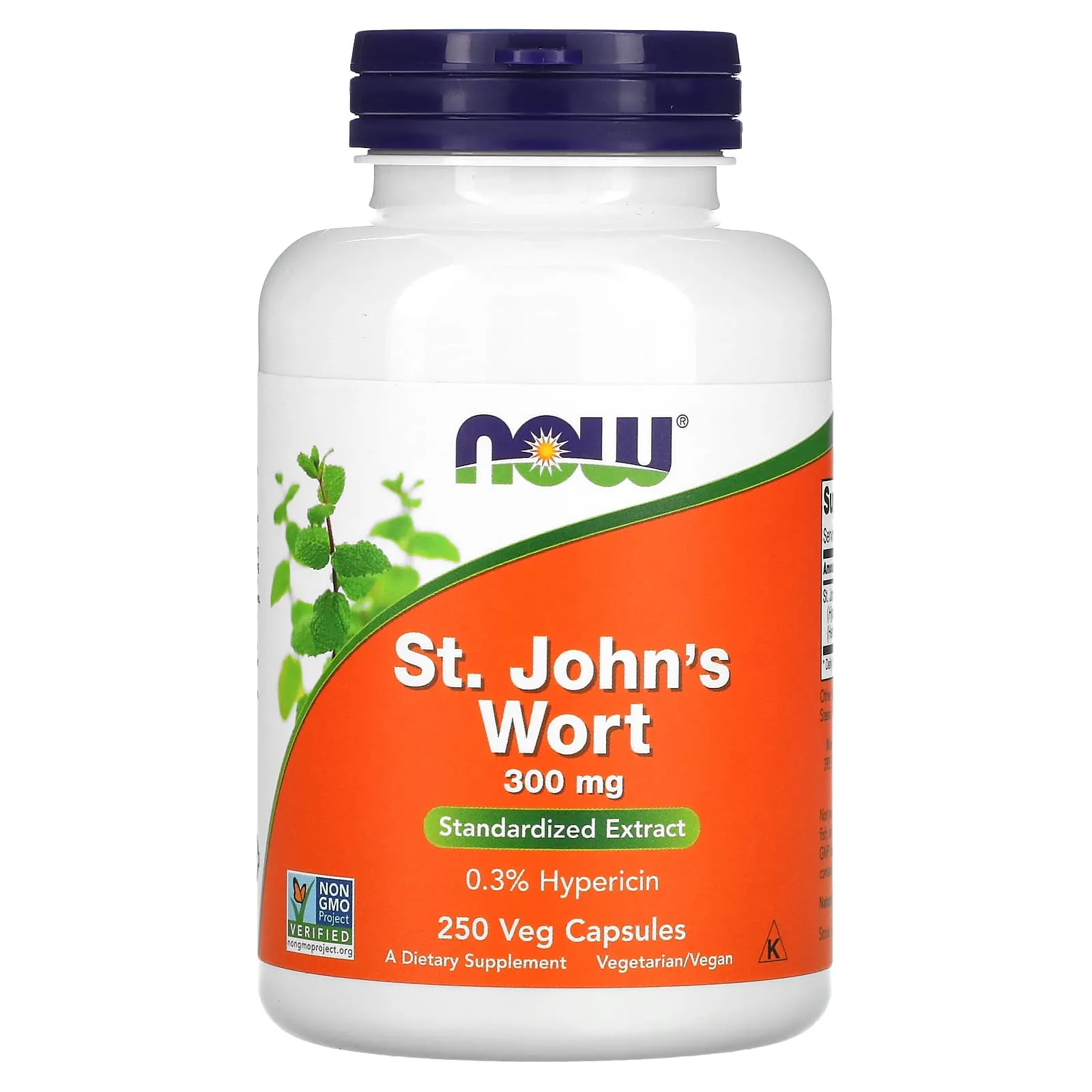 Promo ! Now foods St. John’s Wort 300 mg 250 capsules végétariennes
