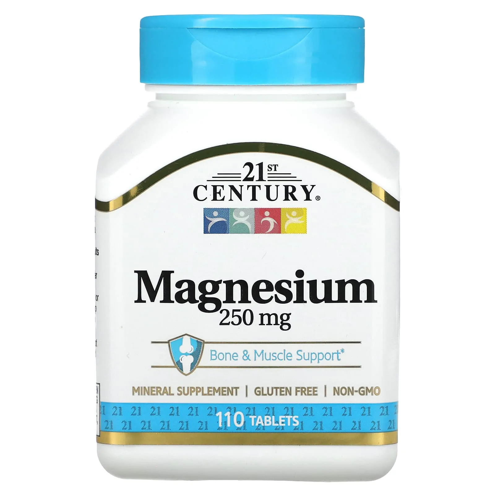 Promo ! 21st Century Magnesium 250 mg 110 comprimés