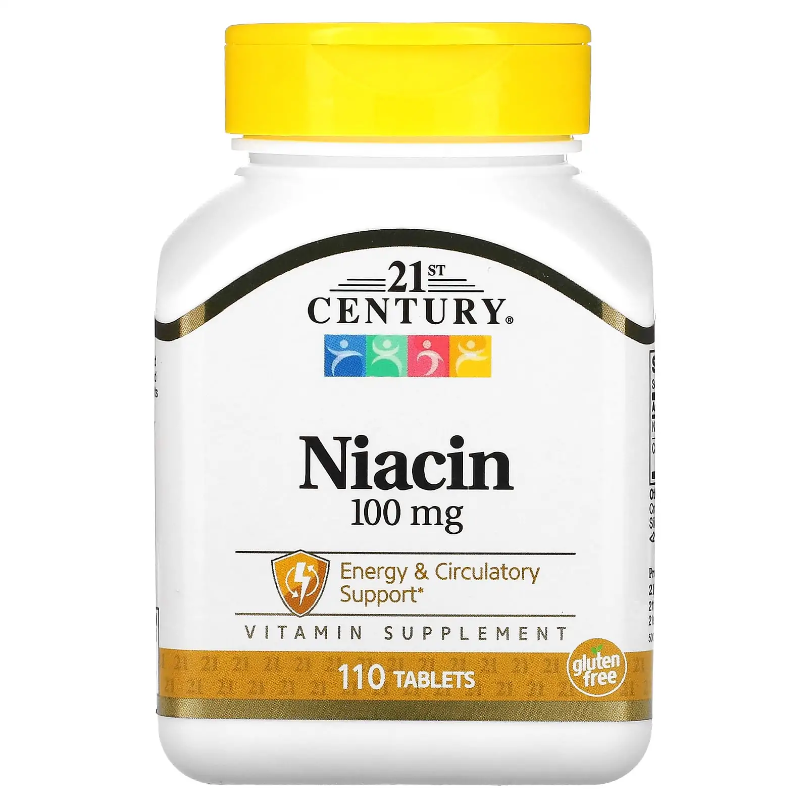 Promo ! 21st Century Niacine 100 mg 110 comprimés