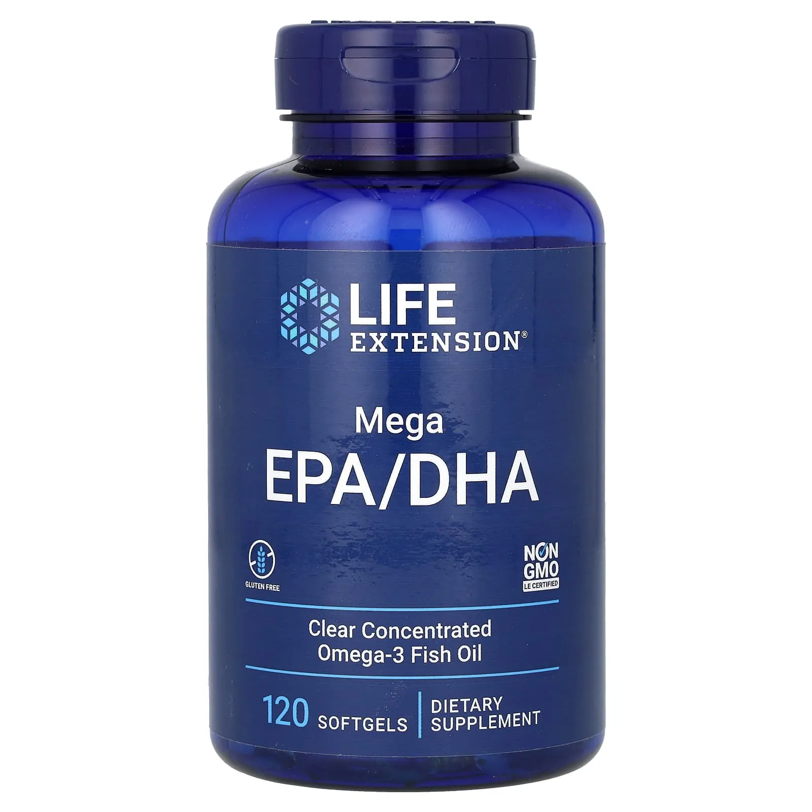 Promo ! Life Extension Mega EPA/DHA 120 capsules à enveloppe molle