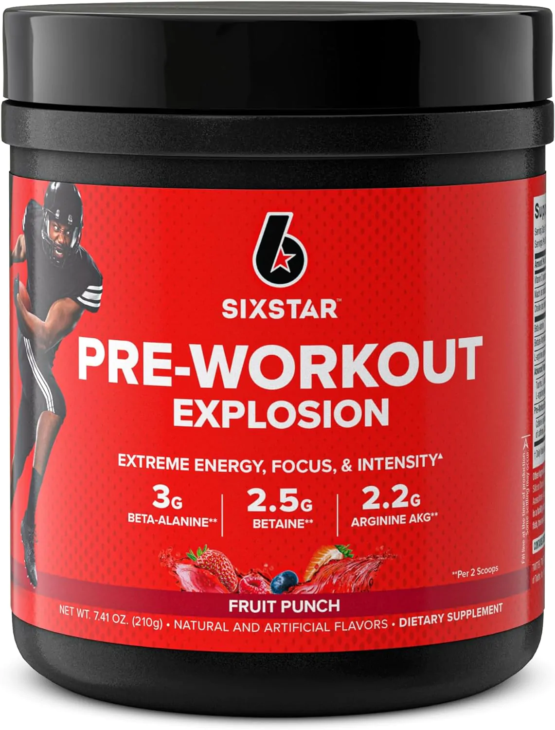Promo ! Sixstar Pre-Workout Explosion Fruit Punch 210 g (Cet article n’est plus fabriqué)