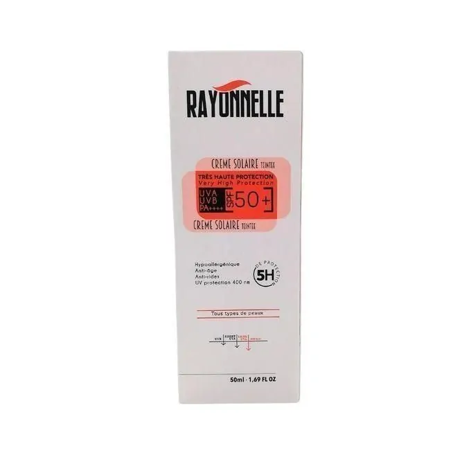 Promo ! RAYONNELLE Tinted Sunscreen for All Skin Types SPF50+ – 50ml