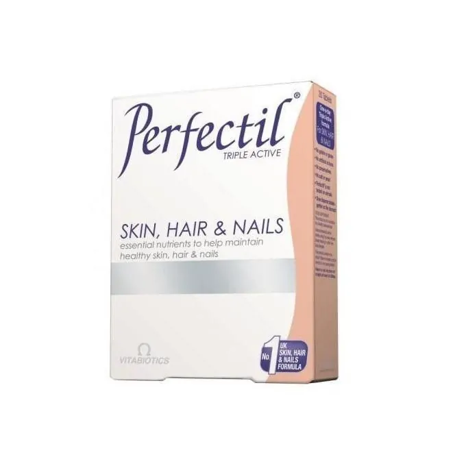 Promo ! Perfectil Triple SKIN HAIR NAILS 30 Tablets