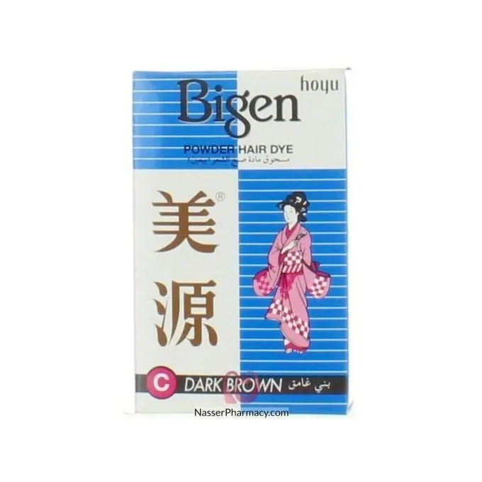 Promo ! Bigen Coloration pour Sourcils C Marron Foncé 6Gr