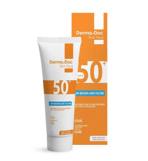 Promo ! DermaDoc Invisible Sunscreen Spf50+ 50ml