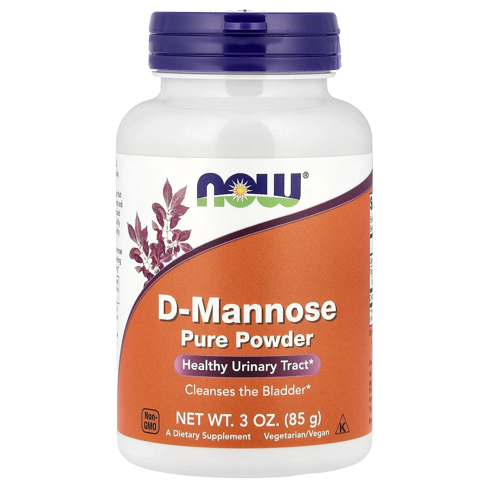 Promo ! Now Foods Certified Organic D-Mannose, Pure Powder, 85 g
