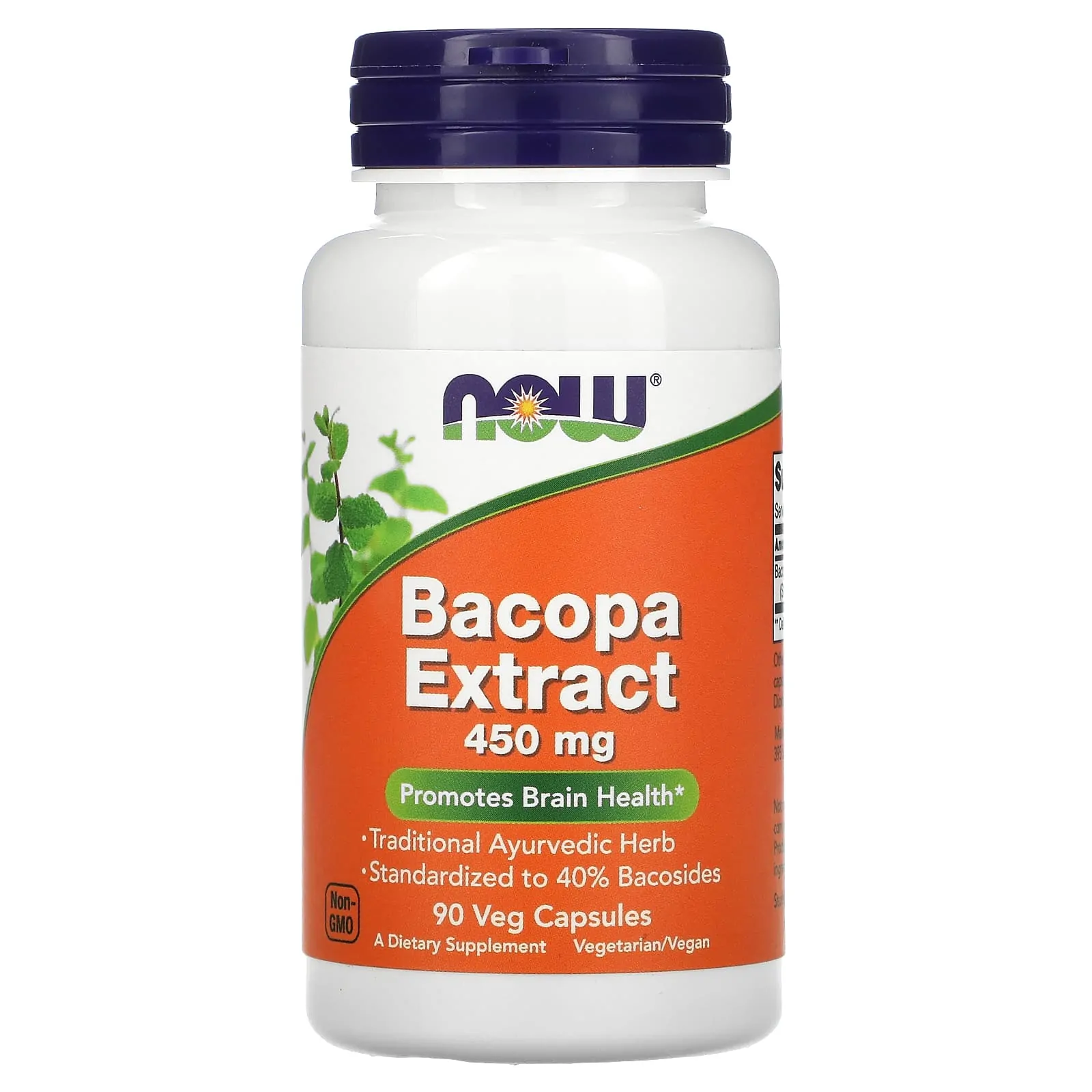 Promo ! Now Foods Bacopa Extract, 450 mg, 90 Capsules
