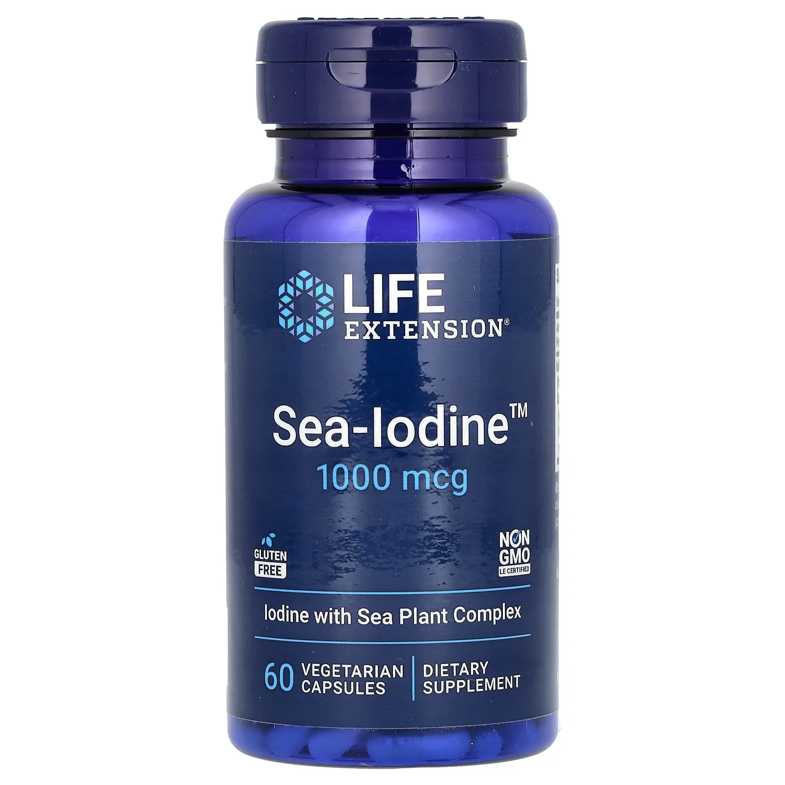 Promo ! Life Extension Sea-Iodine, 1000 µg 60 vegetarian capsules