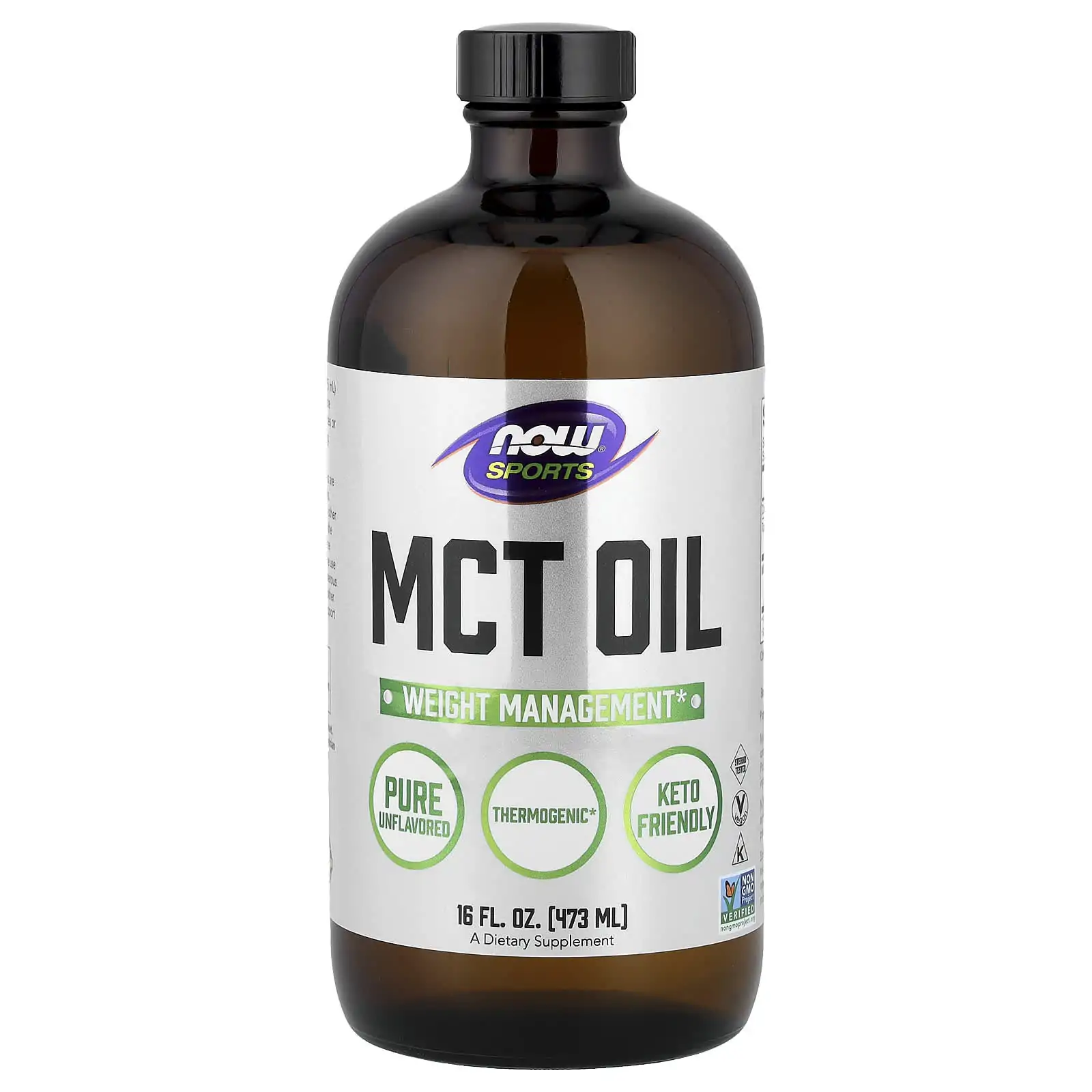 Promo ! NOW Foods, Sports, MCT Oil, Unflavored, 473 ml