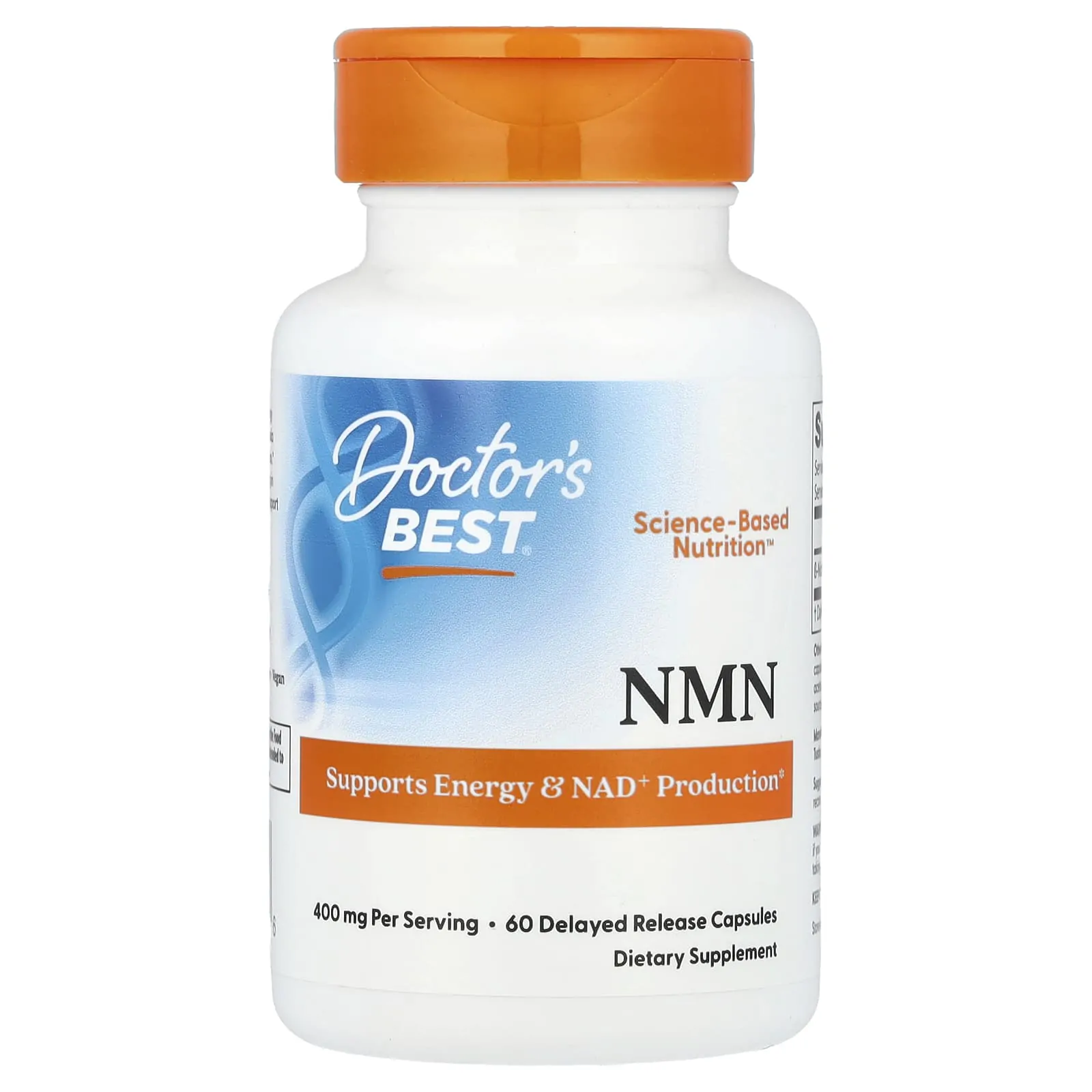 Promo ! Doctor’s Best, NMN, 60 delayed-release capsules (200 mg per capsule)