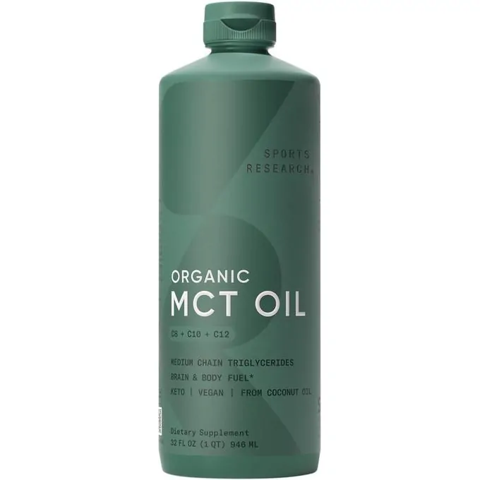 Promo ! Sports Research Organic MCT Oil, 946 ml