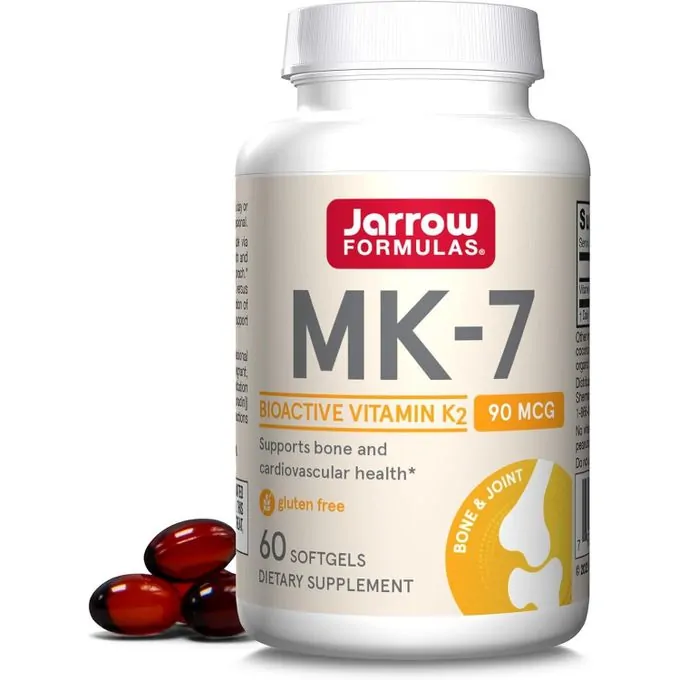 Promo ! Jarrow Formulas MK-7, 90 mcg, 60 gélules