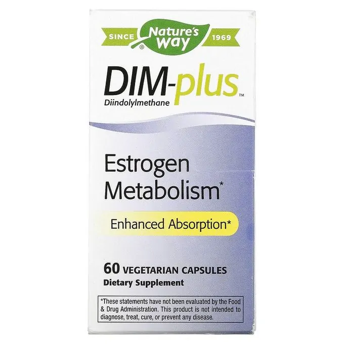Promo ! Nature’S Way DIM-Plus, Estrogen Metabolism, 60 Capsules Vegetarian