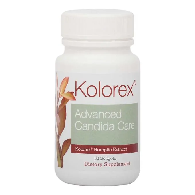 Kolorex, soin au candida avancé, 60 gélules