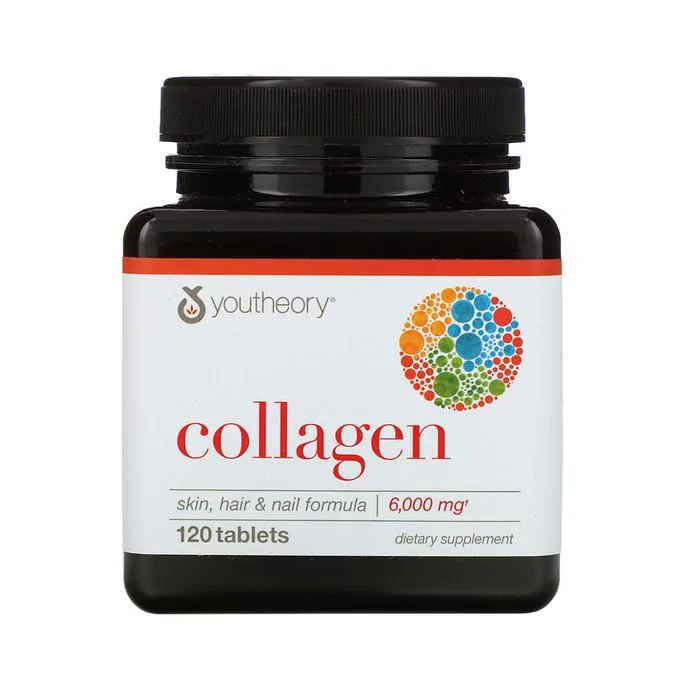 Youtheory Collagen, 6,000 mg, 120 Tablets