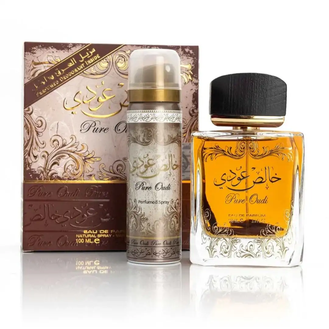 PURE OUDI ( KHALIS OUD )EAU DE PARFUM LATTAFA Unisexe – 100ml