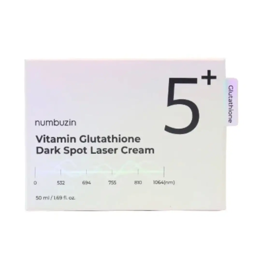 NUMBUZIN VITAMIN GLUTATHIONE DARK SPOT LASER CREAM 5+ – 50ML