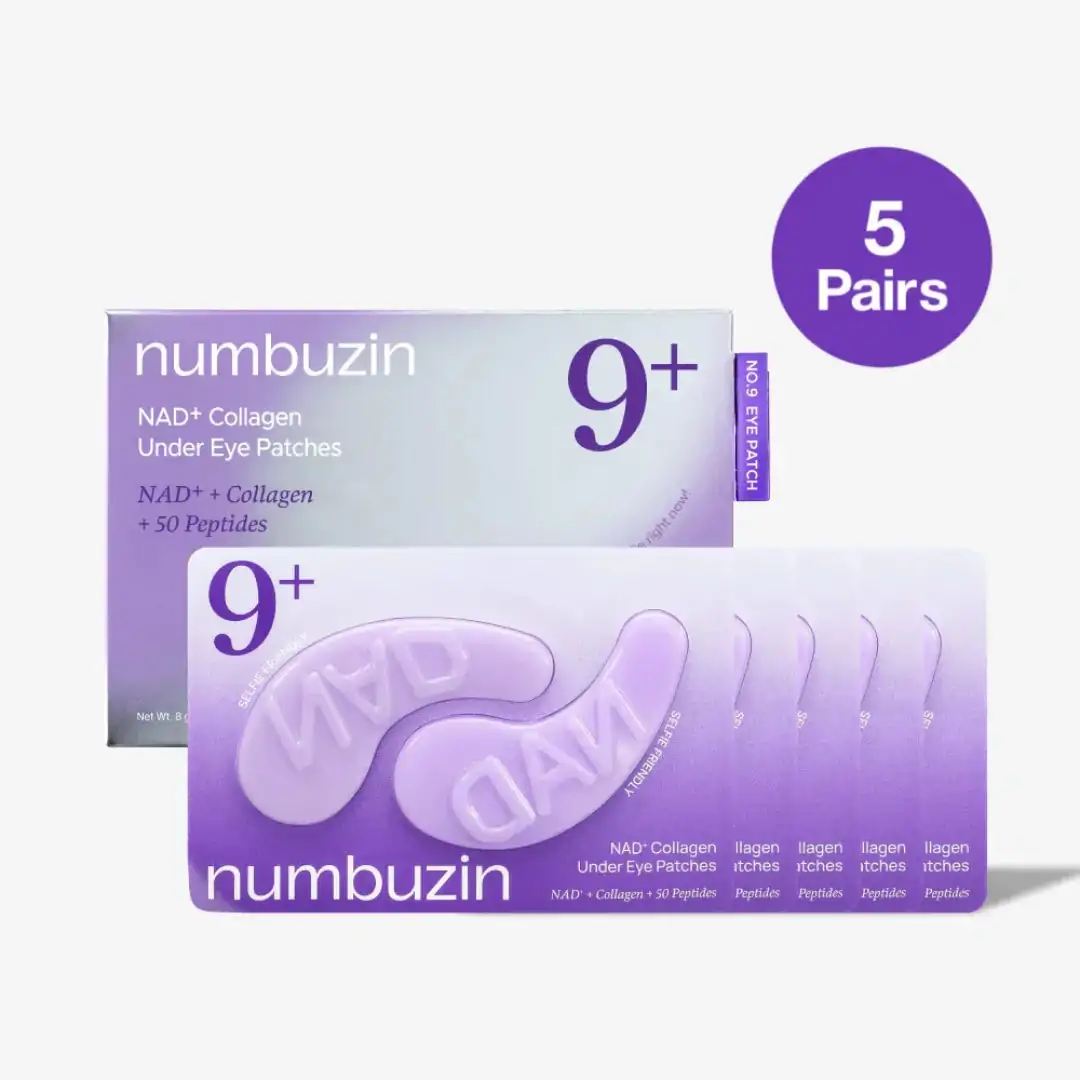Promo ! Numbuzin 9+ NAD+ Collagen Under Eye Patches – 5 Pair