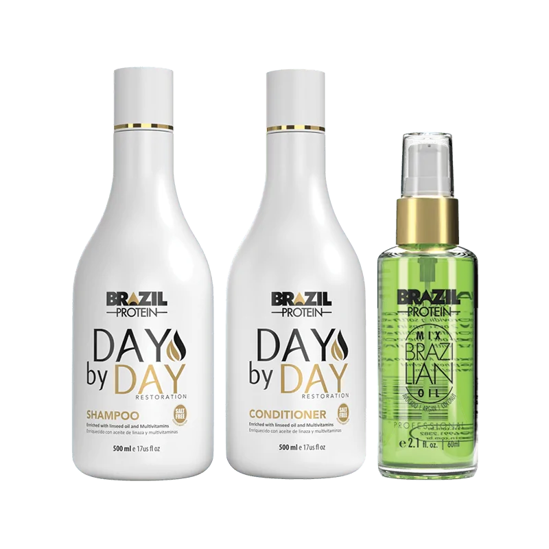 Promo ! DAY BY DAY KIT DUO 500ML & SERUM 60M