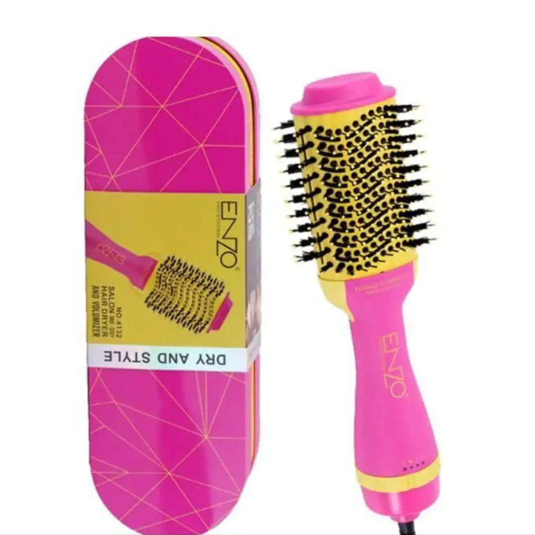 Enzo Brosse coiffante avec puissance “1000 watts” pour tous types de cheveux, modèle EC-4132
