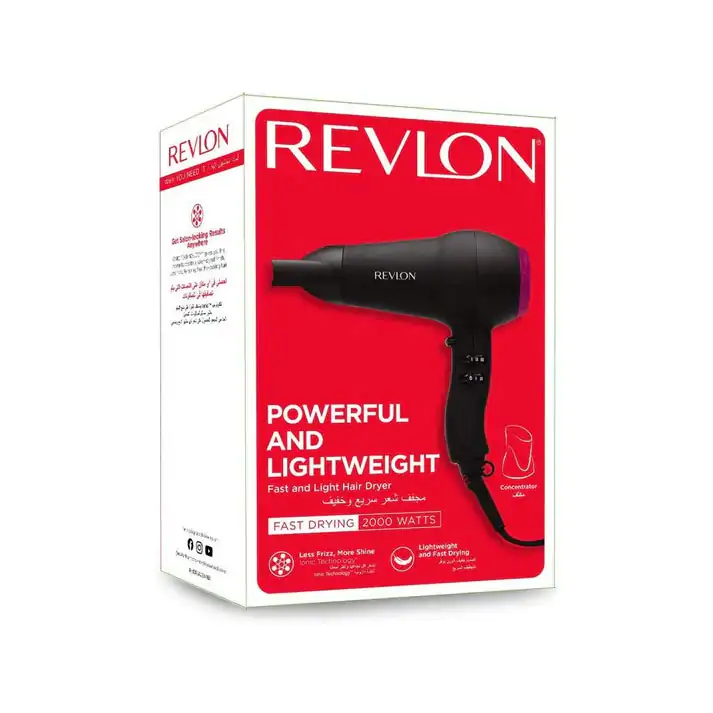 REVLON – Powerful And Lightweight Fast And Light Hair Dryer