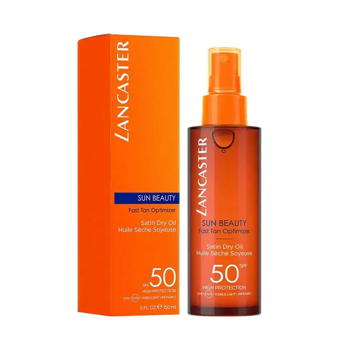 LANCASTER FAST TAN OPTIMIZER – HUILE SÈCHE SOYEUSE SPF50