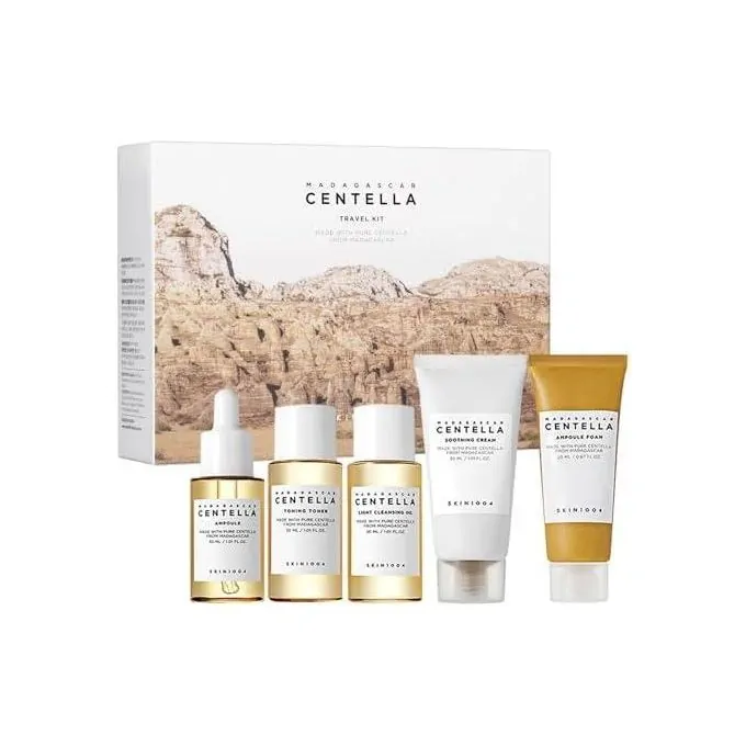 Promo ! Centella SKIN 1004 Coffret Soin Visage Format Voyage Madagascar Centela