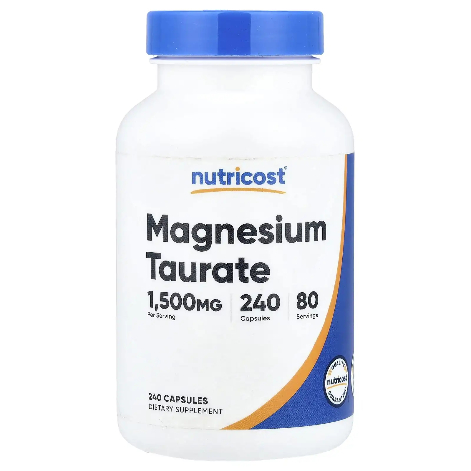 1500 mg par portion Complément alimentaire Qualité Nutricost® garantie Végan – Produit sans animaux Établissement respectant les BPF Produit sans OGM Testée par un organisme indépendant Sans gluten