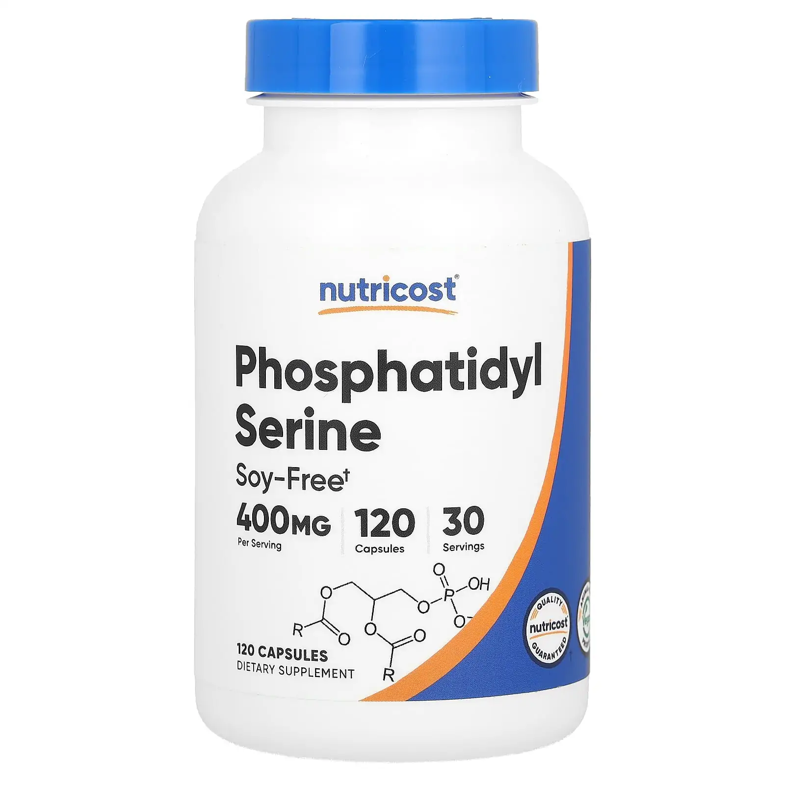 Promo ! Nutricost, Phosphatidylsérine, 120 capsules (100 mg pièce)