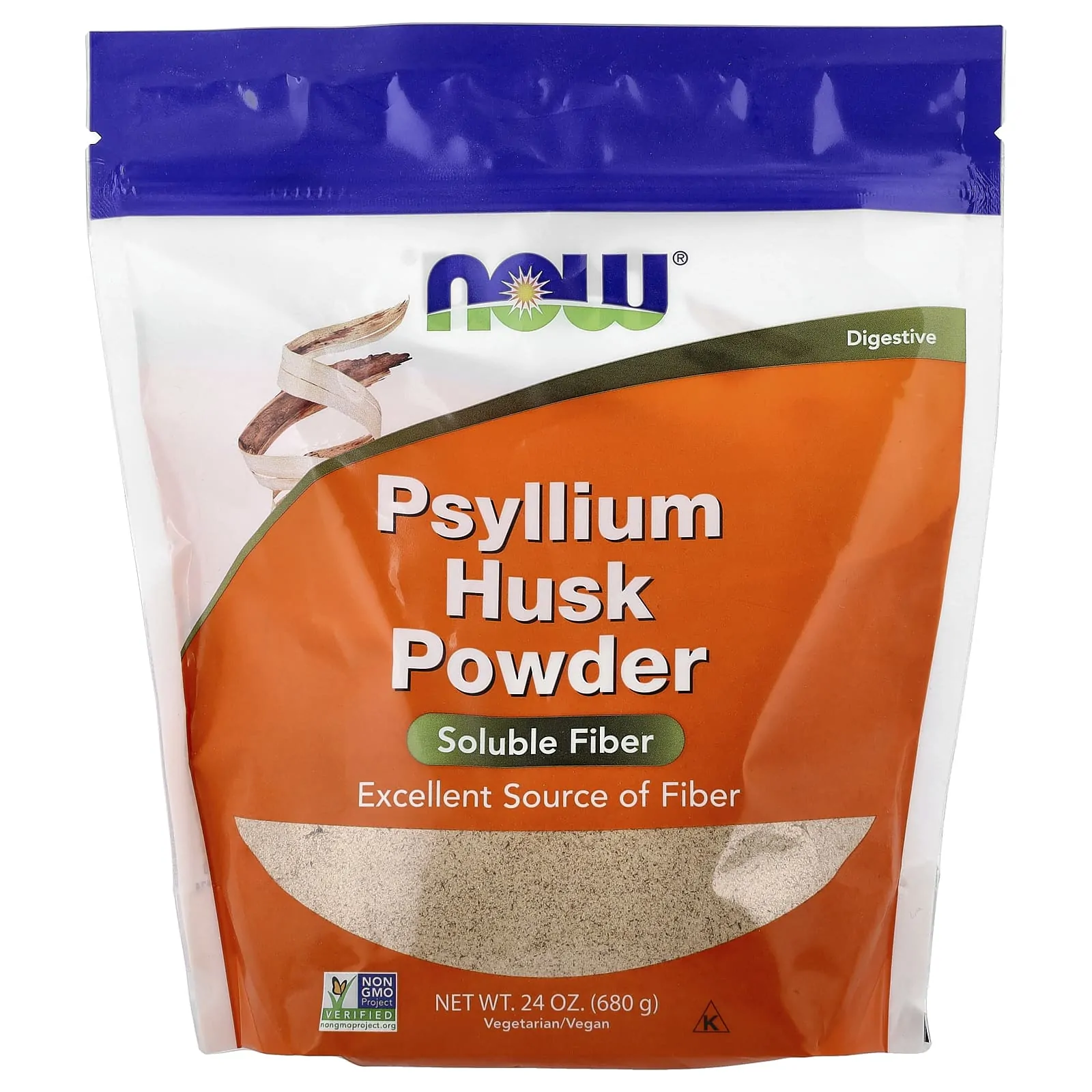 Promo ! NOW Foods, Poudre de coques de psyllium, 680 g