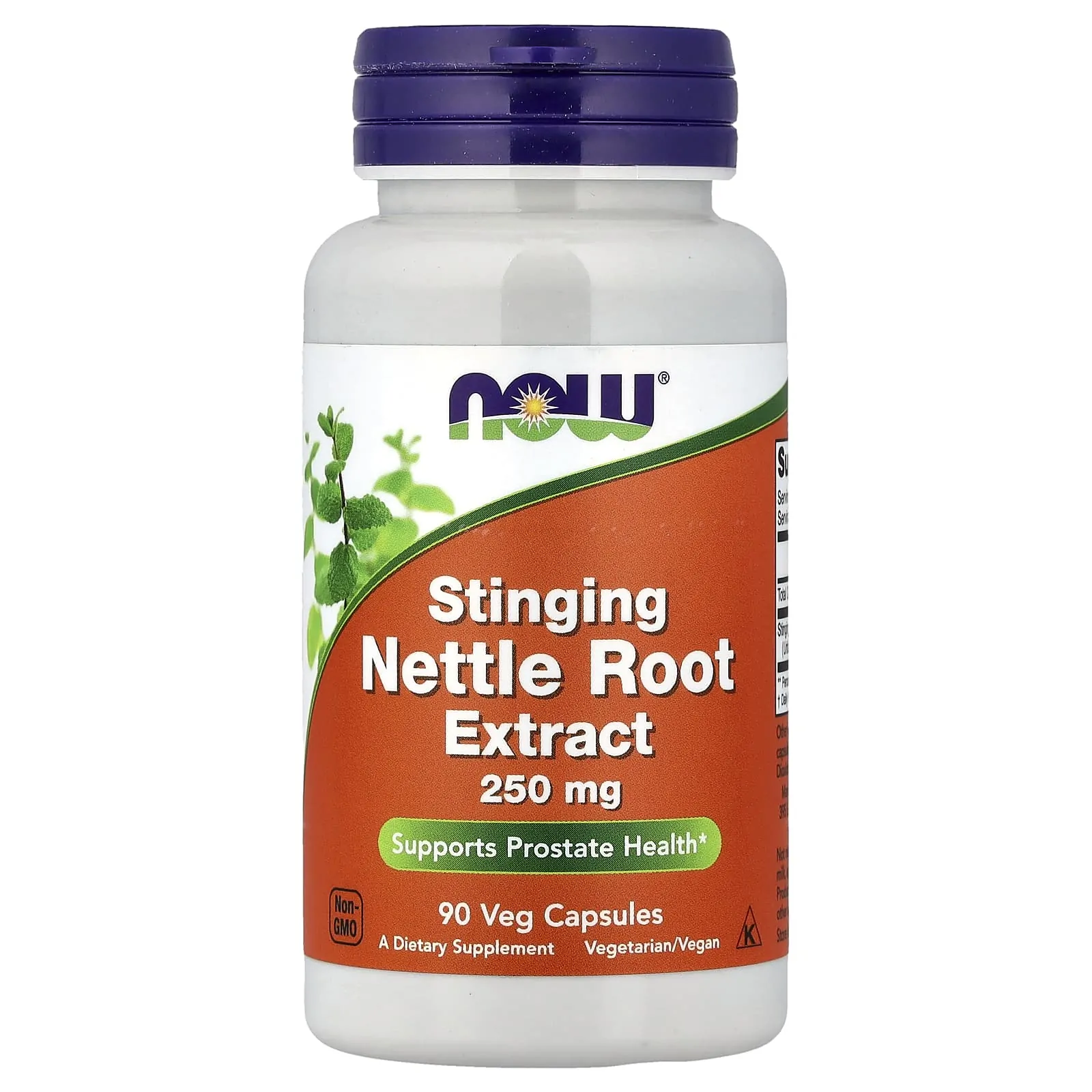 Promo ! NOW Foods, Extrait de racine d’ortie dioïque, 250 mg, 90 gélules végétariennes